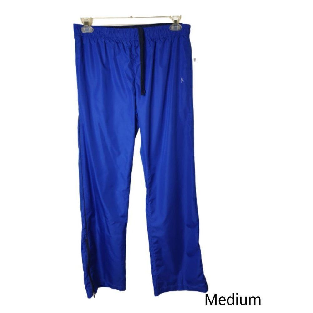 Women's Joggers Essential Windpants Ankle Zip Size Pockets Track Pants Med NWT
